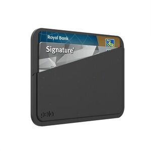 Pela Black Mini Wallet Silicone Compostable Sustainable NEW Slimline